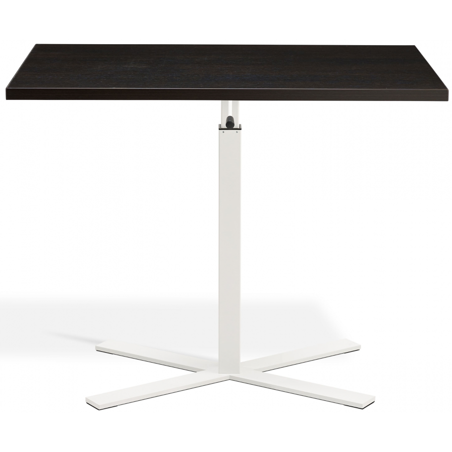 Boost Gas Lift Single Leg Table for Rectangular Tops